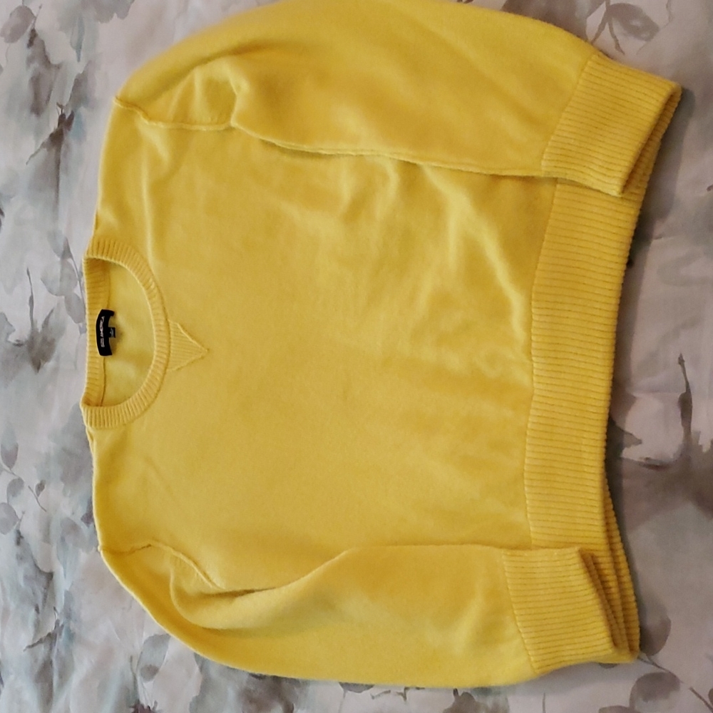 525 America Raised Seam Crewneck Cashmere Sweatshirt (L)